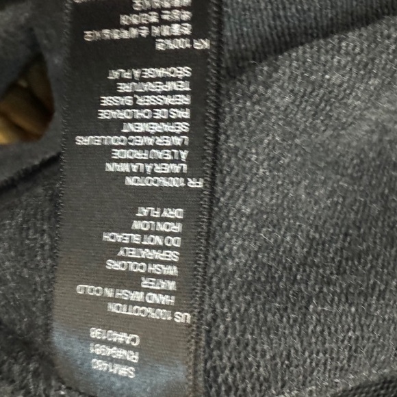 Forever 21 Moto Jacket. Heathered Gray. Sweatshirt type material. Size Small - Picture 3 of 5